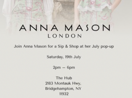 Anna Mason London Sip & Shop @ The HUB
