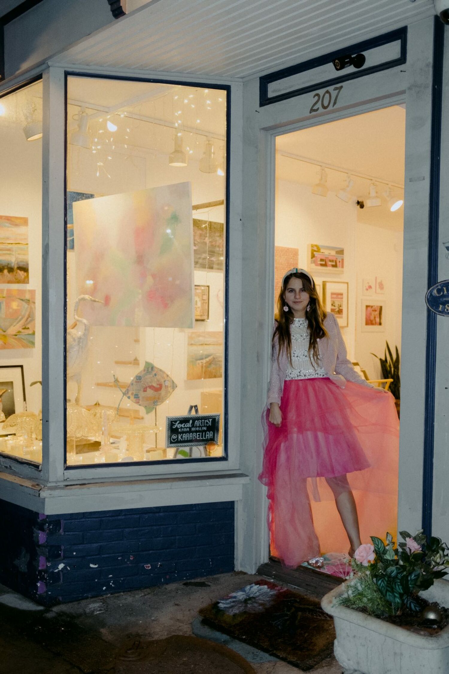 “It’s really about preserving the heart of this place,” artist and North Fork Art Collective founder Kara Hoblin said about the collective. Jess Paul photo