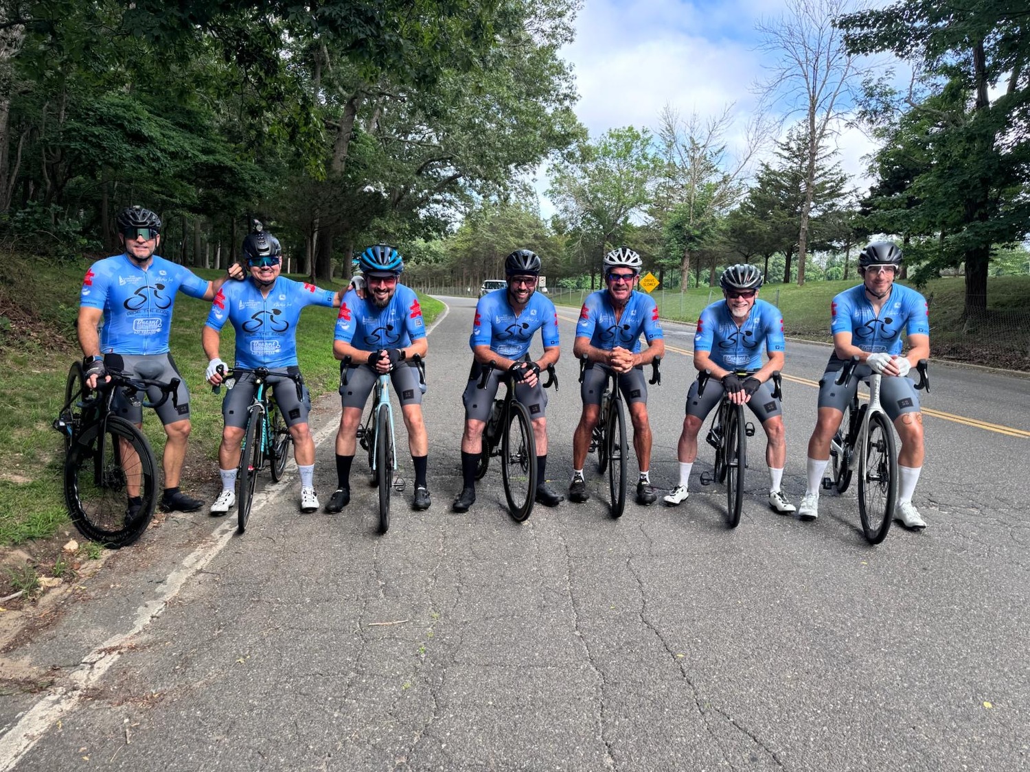 The last training ride before Ride the Edge.