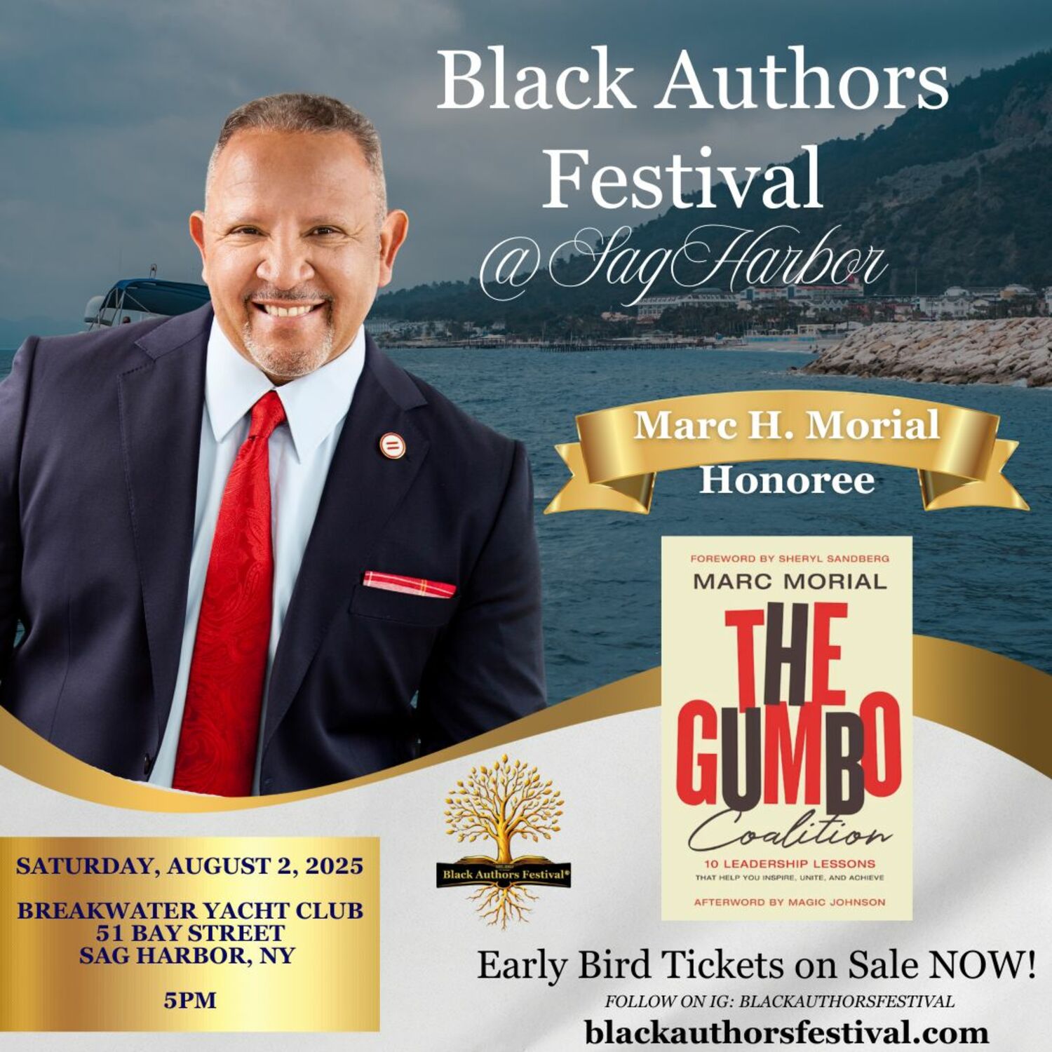 BAF Honoree Marc H. Morial. COURTESY BLACK AUTHORS FESTIVAL