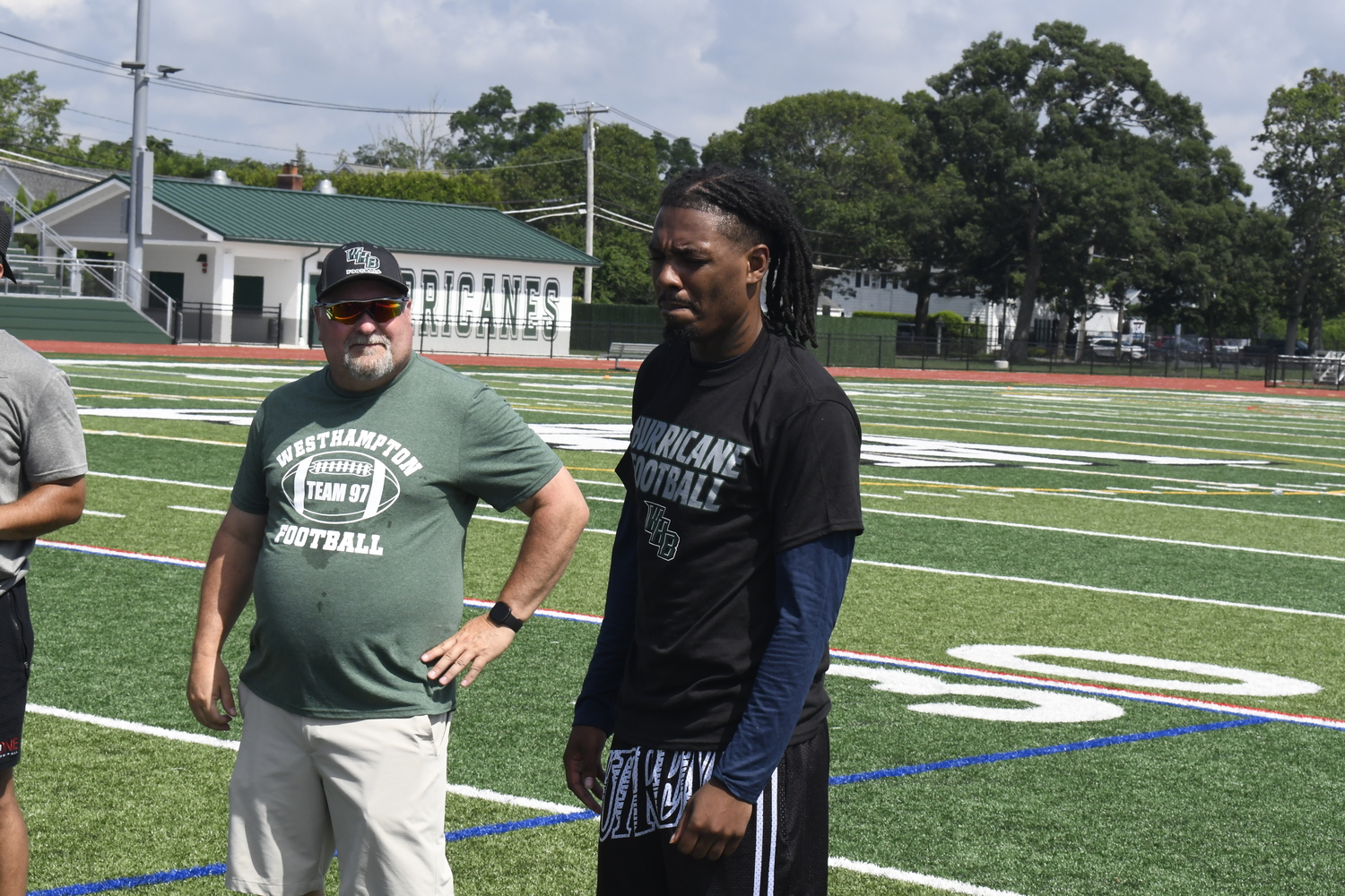 New England Patriots defensive back D.J. James showed up to last week's camp.  DREW BUDD