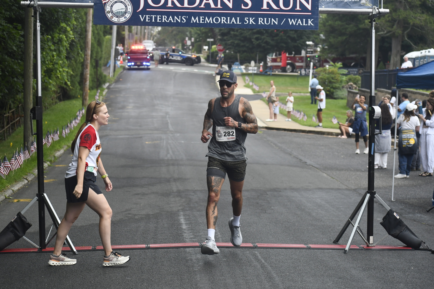 Neil Falkanhan placed third overall.  DREW BUDD