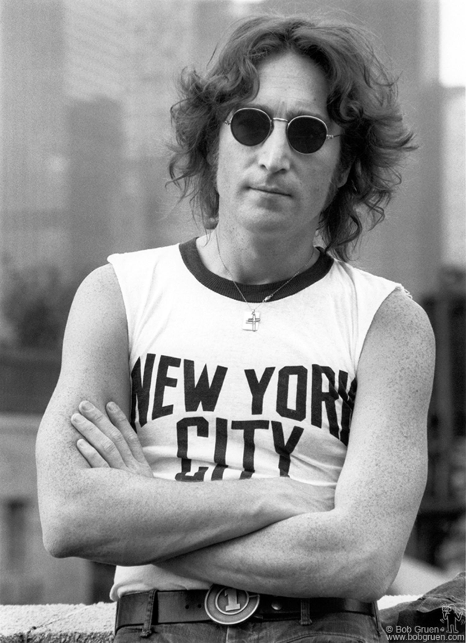 Bob Gruen, “Lennon 74,” will be on view at The Stella Flame Gallery in Bridgehampton during a Third Anniversary Bash on Saturday, starting at 5 p.m. where Gruen will be on hand to discuss his work.