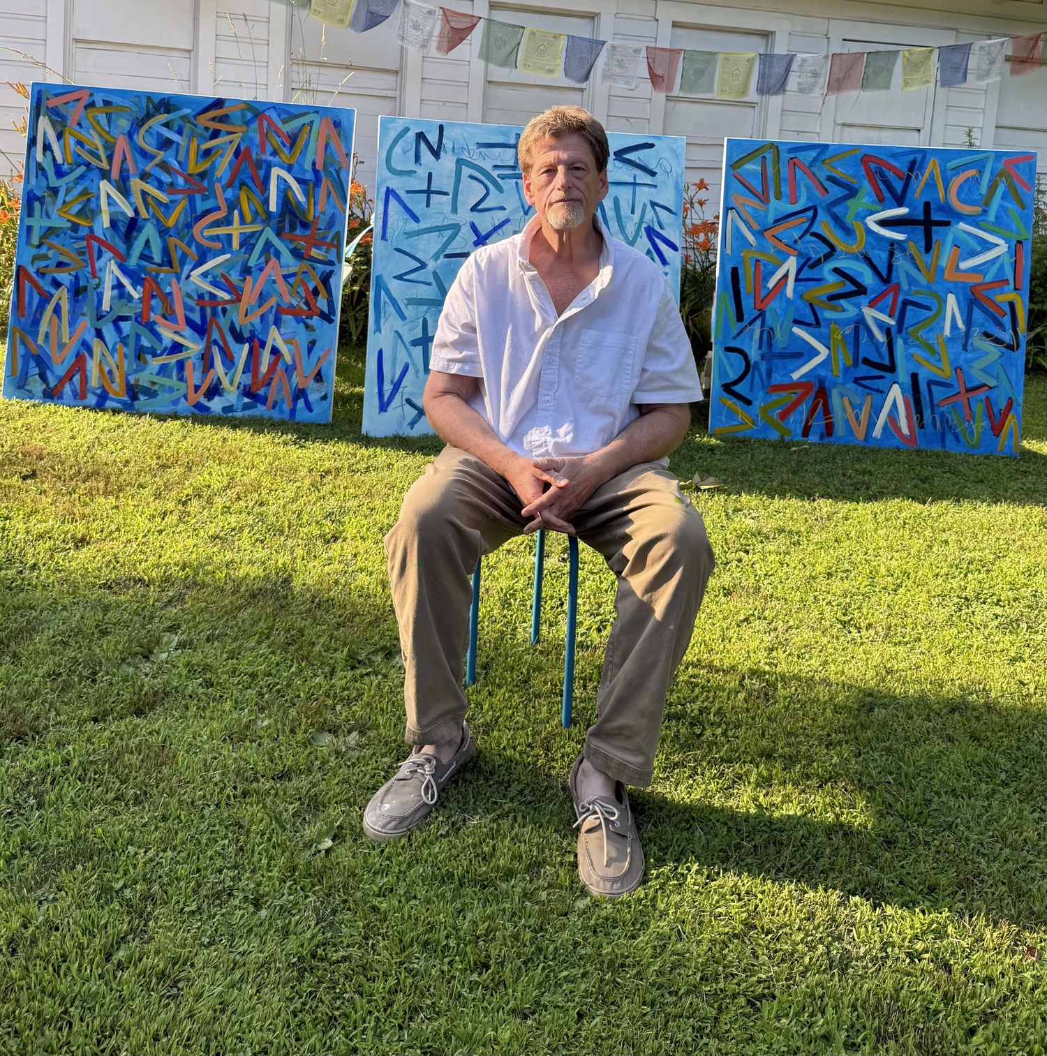 Local artist Christopher Engel will have his first art exhibition since cancer diagnosis in 2024. The exhibit will run from July 24 to August 14 with an opening reception on August 1. COURTESY THE ARTIST