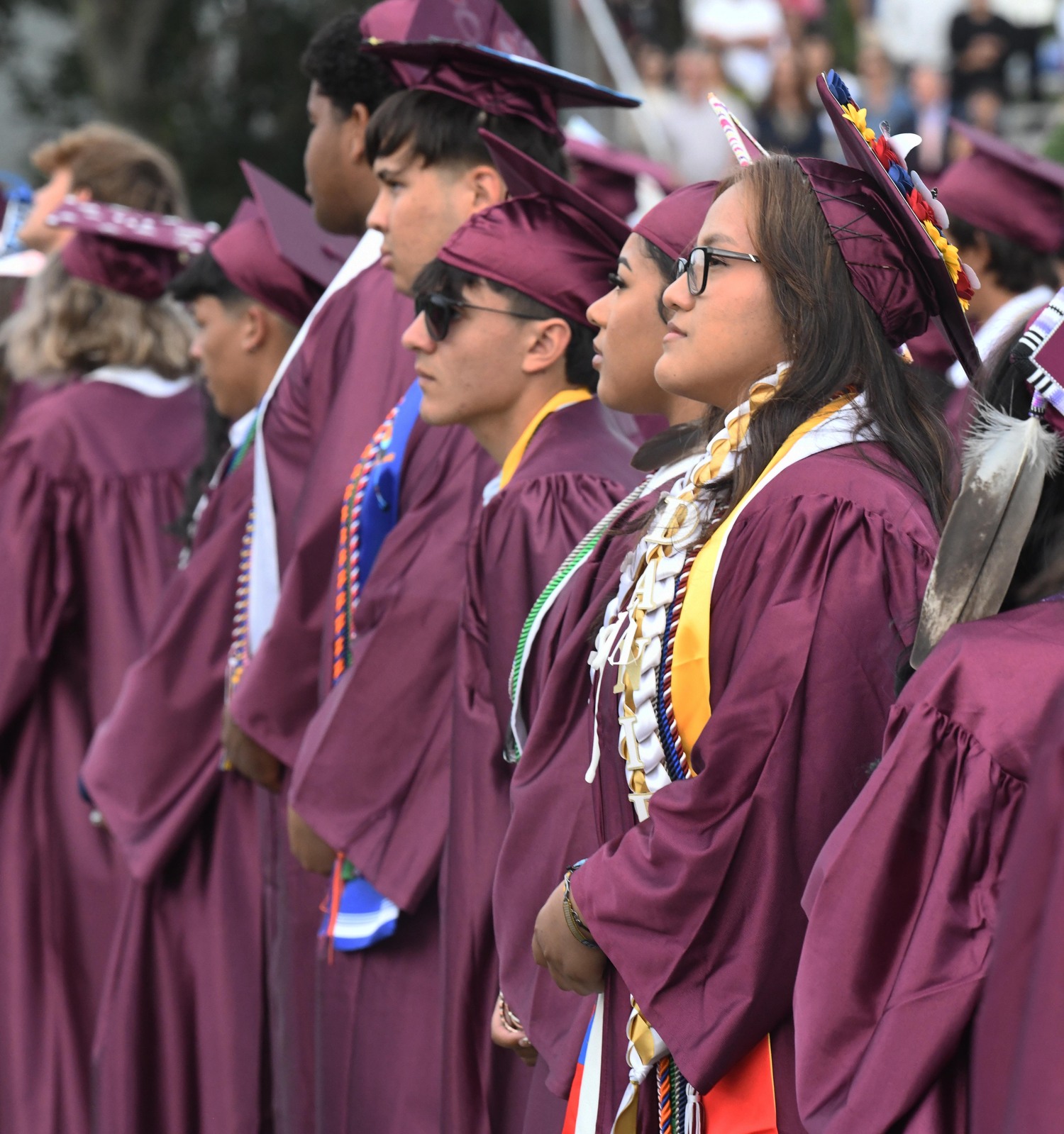 The Southampton High School Class of 2025 celebrated commencement on Friday, June 27.   DOUG KUNTZ