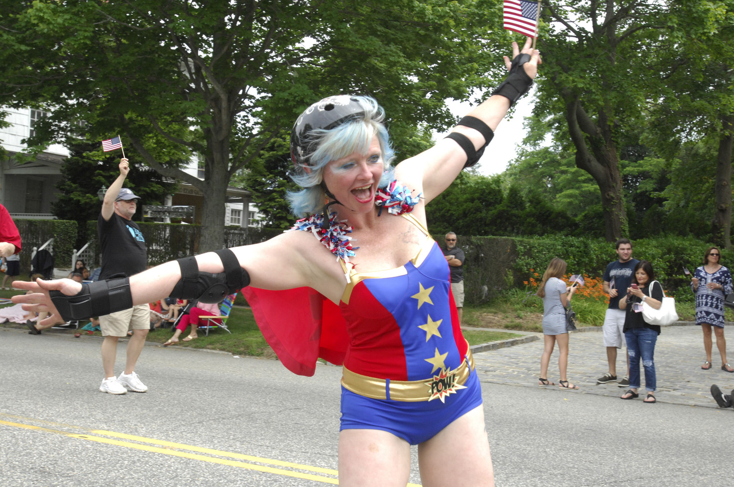 Past scenes from the parade.  FILE PHOTO