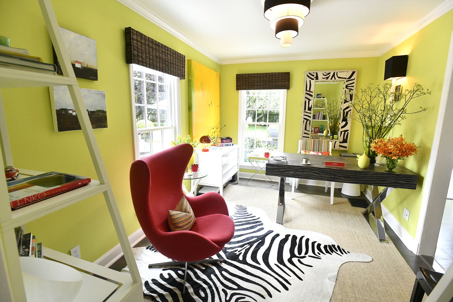 The home office.  DANA SHAW