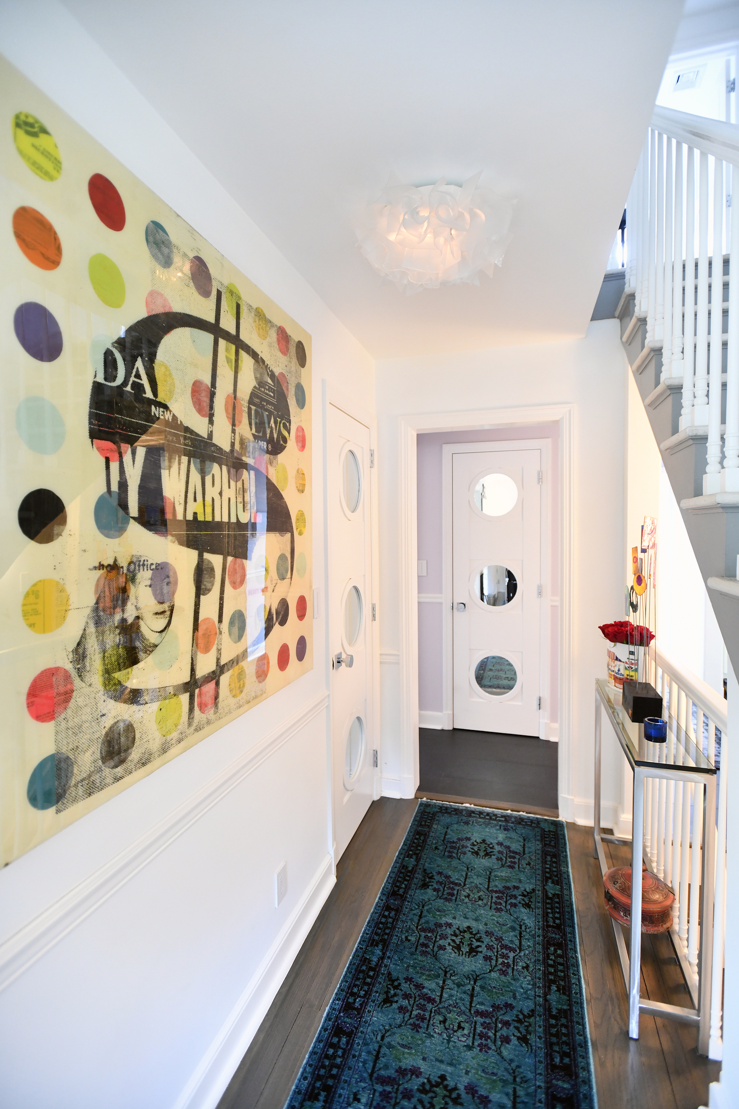 The hallway.  DANA SHAW