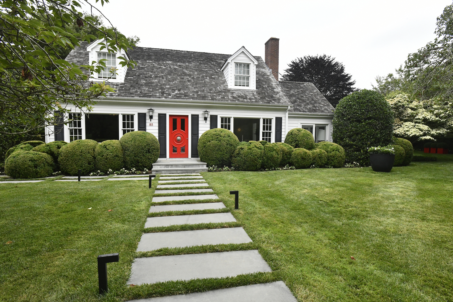 The front of the house.  DANA SHAW