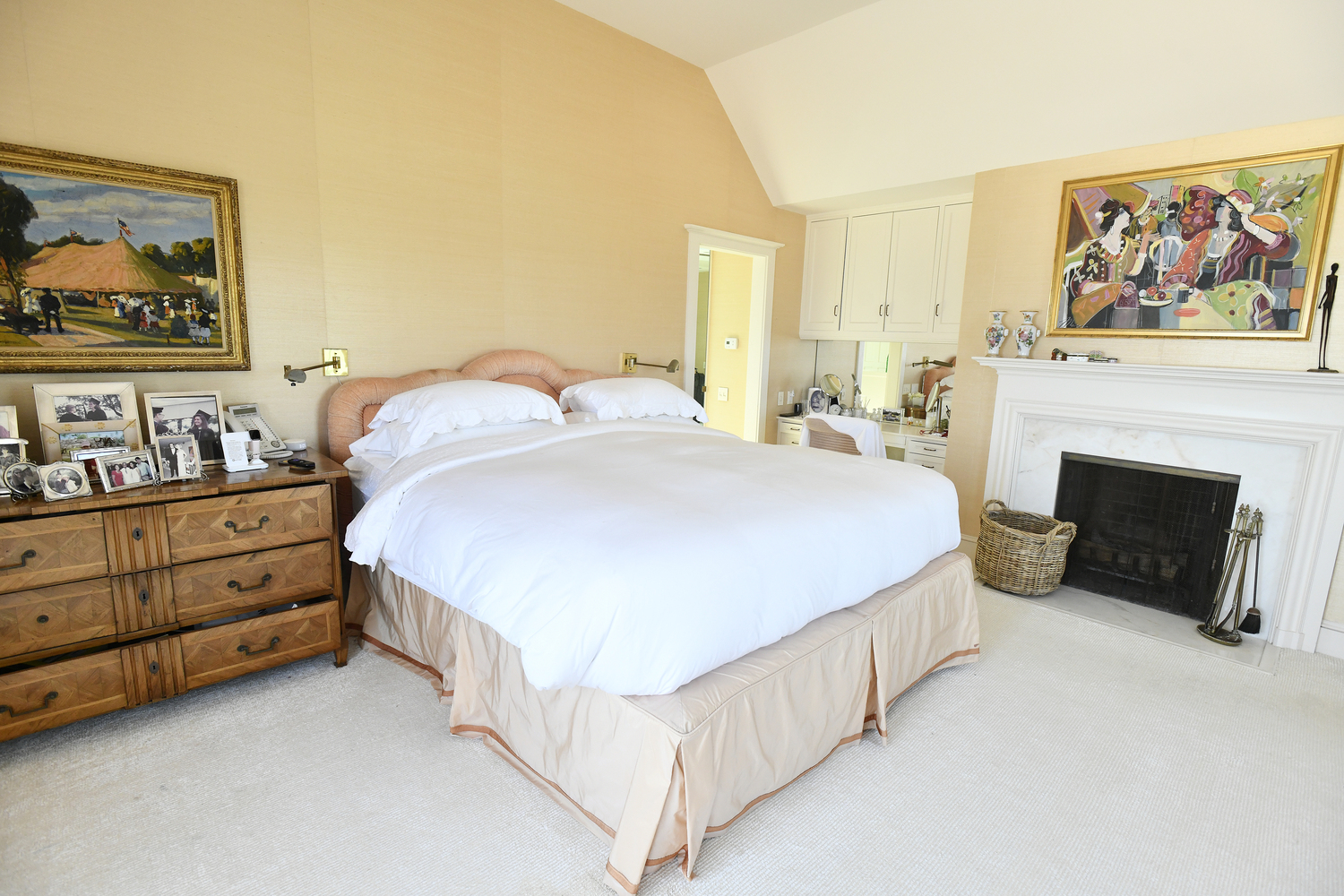 One of the bedrooms.