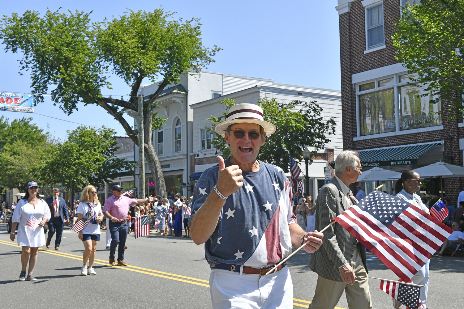 Southampton village Trustee Roy Stevenson.