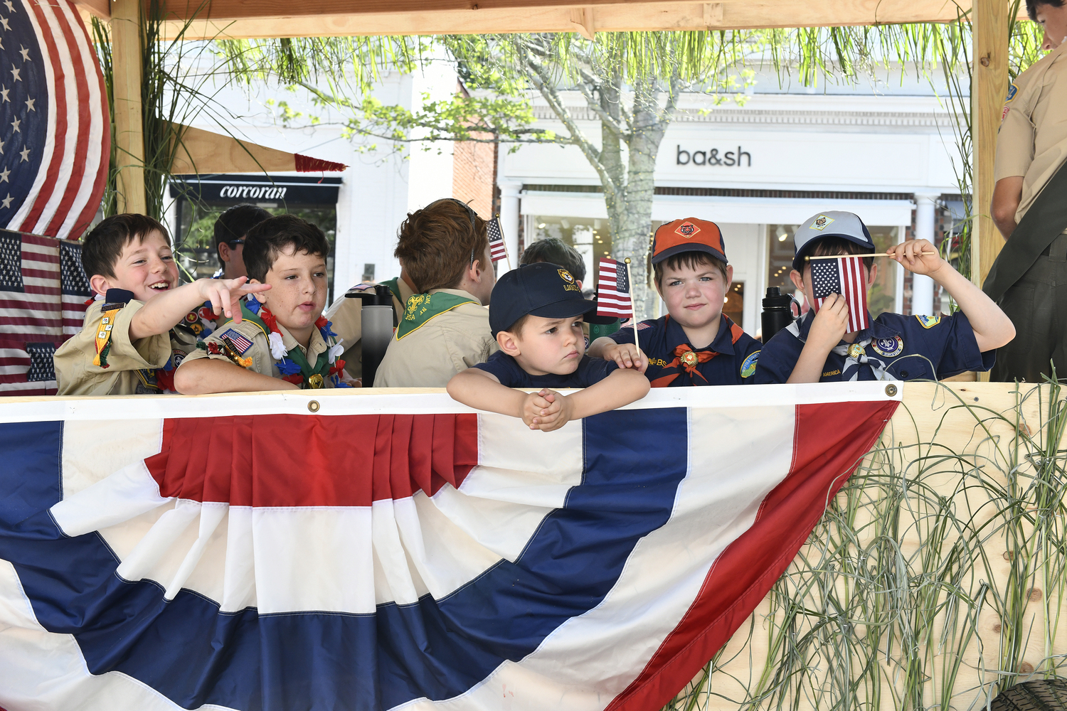 Scout Troop 58, Southampton.  DANA SHAW