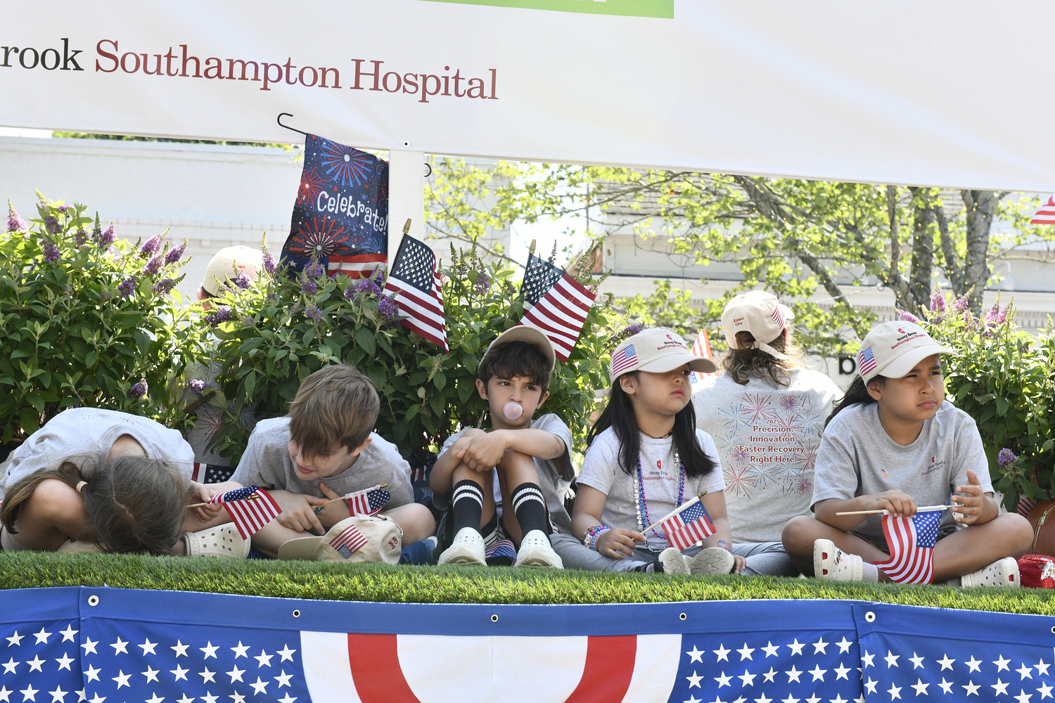 The Southampton Hospital float.  DANA SHAW