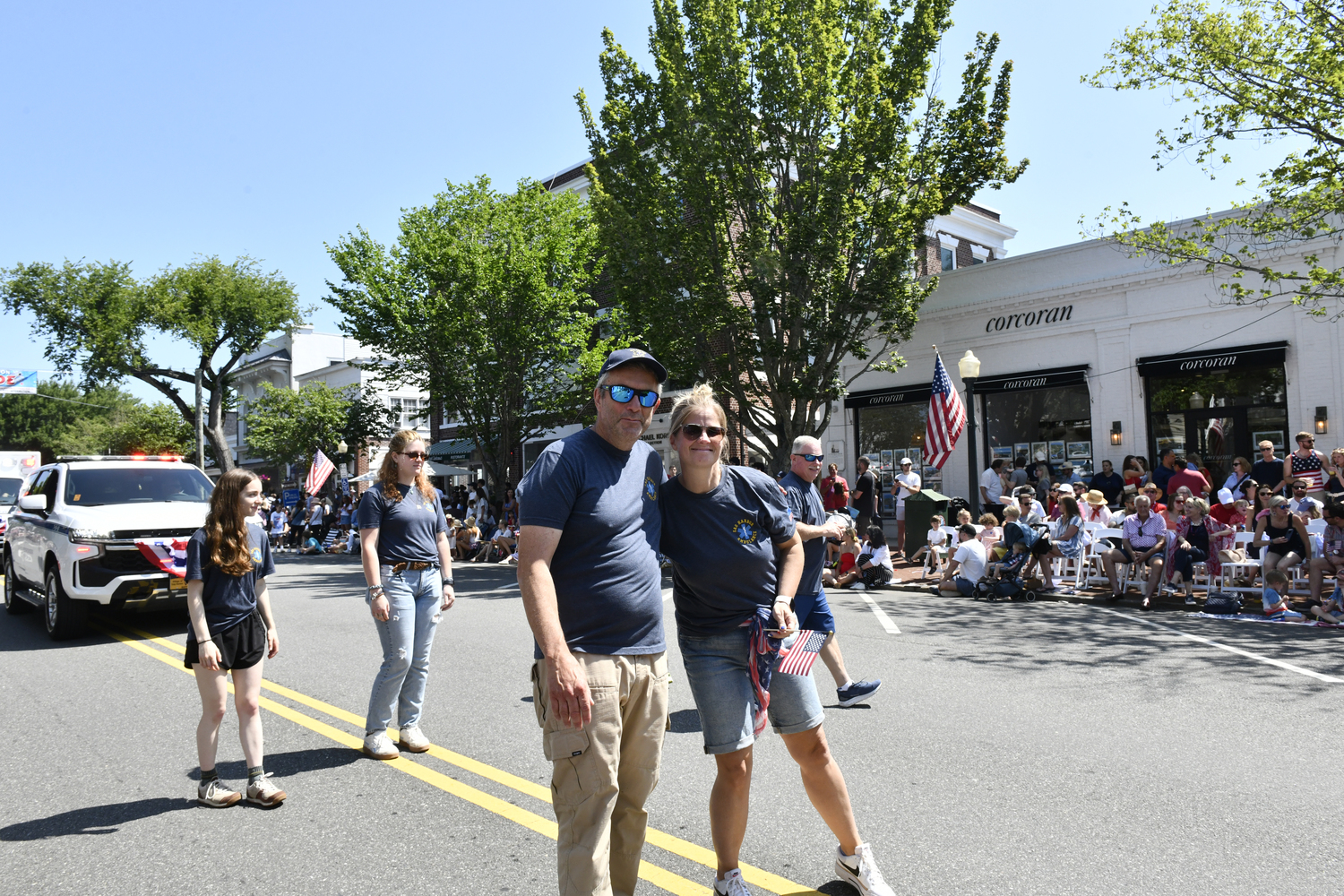 The Sag harbor Ambulance.  DANA SHAW