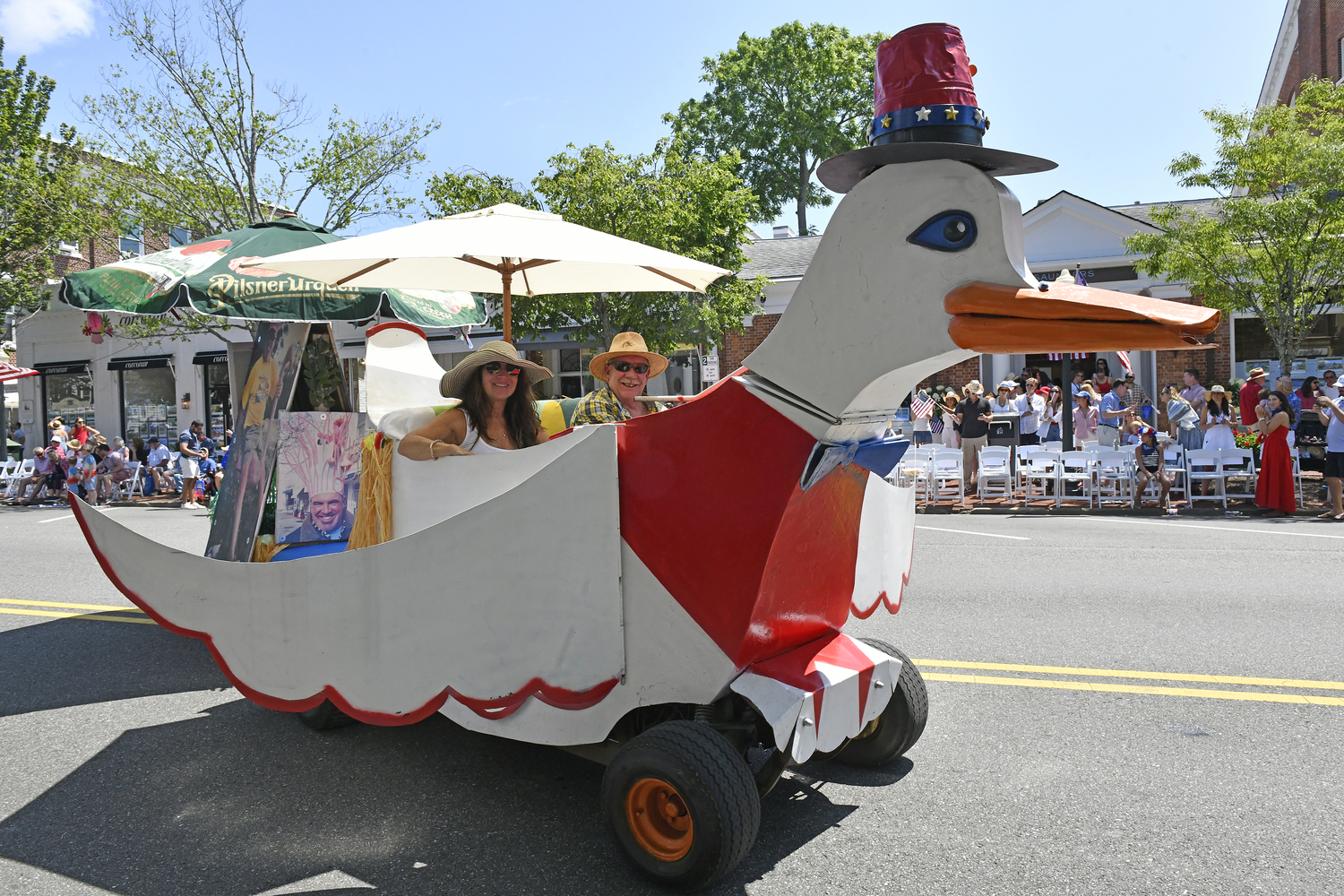 The John Duck's, duck.  DANA SHAW
