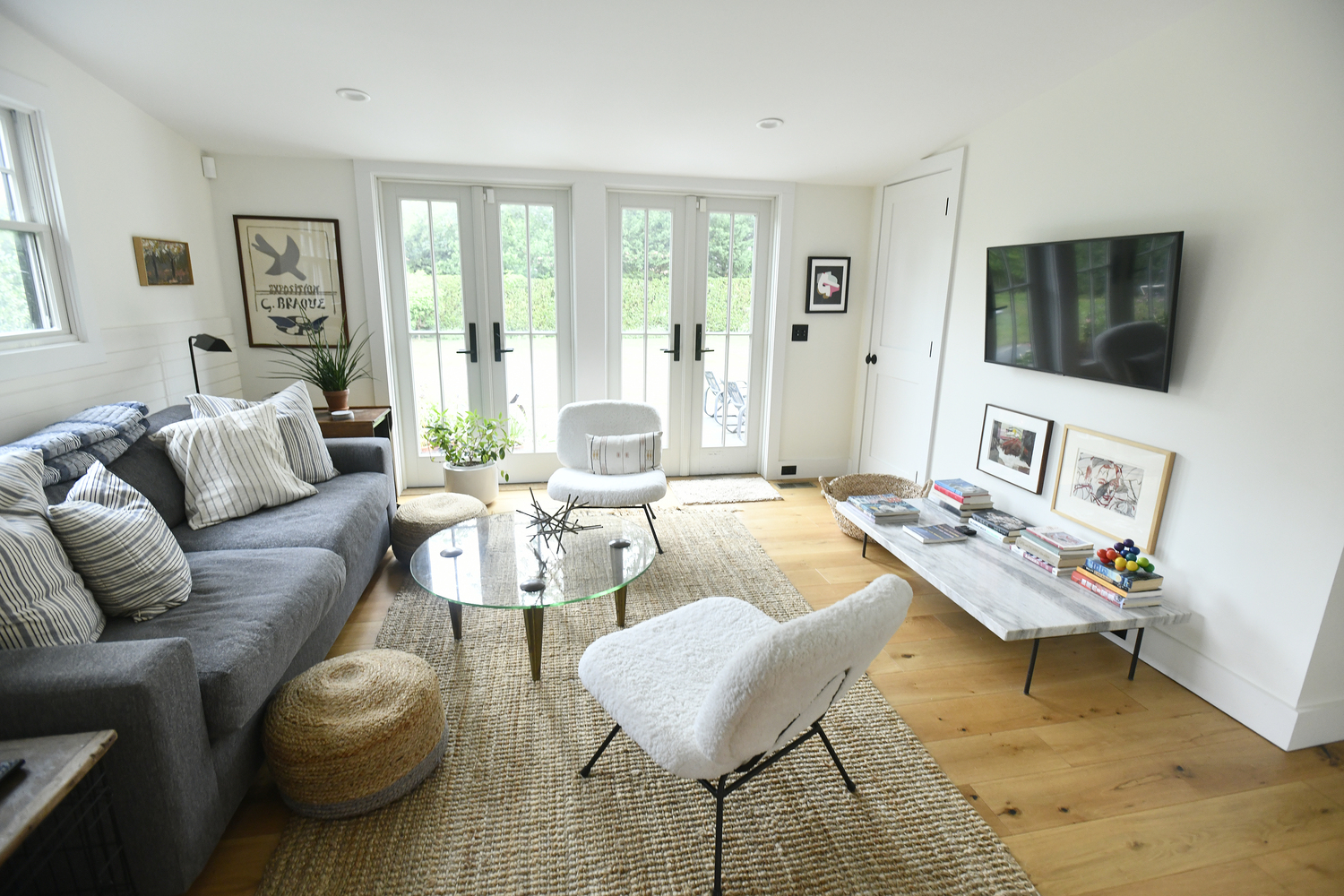 The living area. DANA SHAW