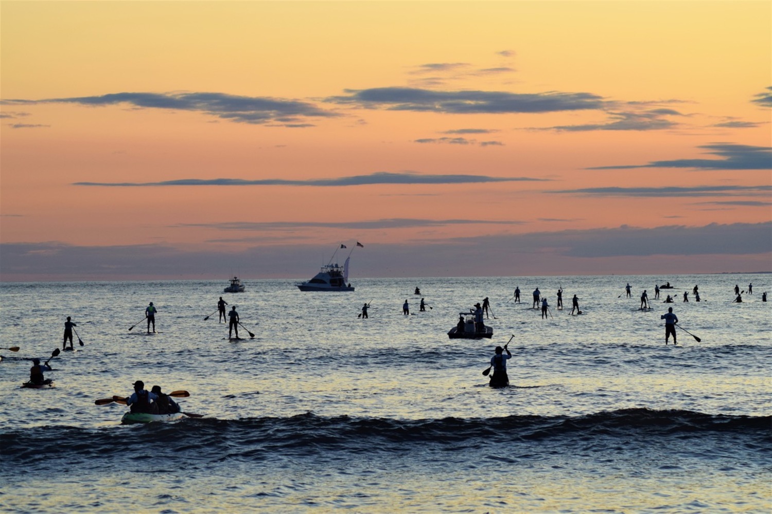 The final Block Island Paddle Challenge will be Saturday, July 19.   COURTESY FRED DOSS
