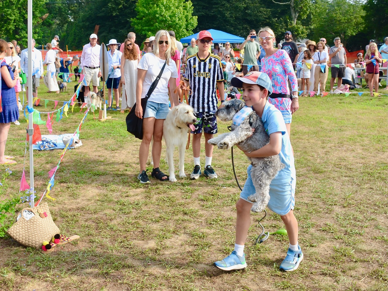 Dogs and their humans from across the region gathered at the Amagansett American Legion Hall on Saturday, to compete in the seventh annual East Hampton Lions Club Dog Show.  KYRIL BROMLEY
