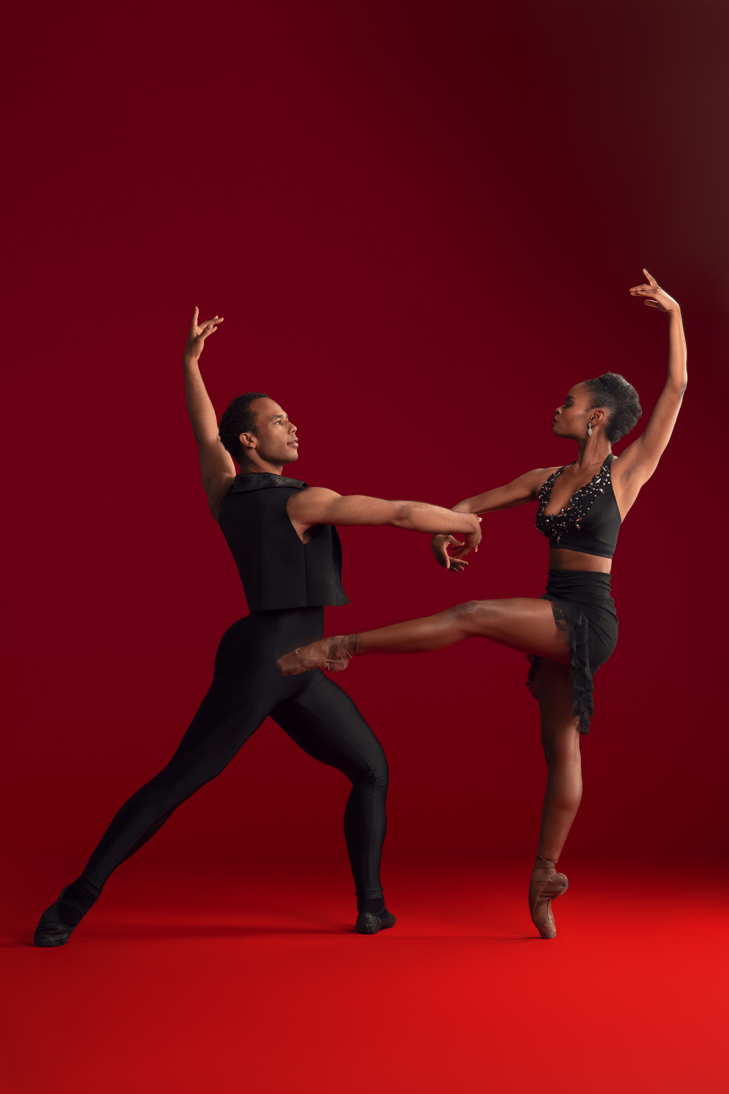Dance Theater Harlem company dancers Kouadio Davis and Alexandra Hutchinson. NIR ARIELI