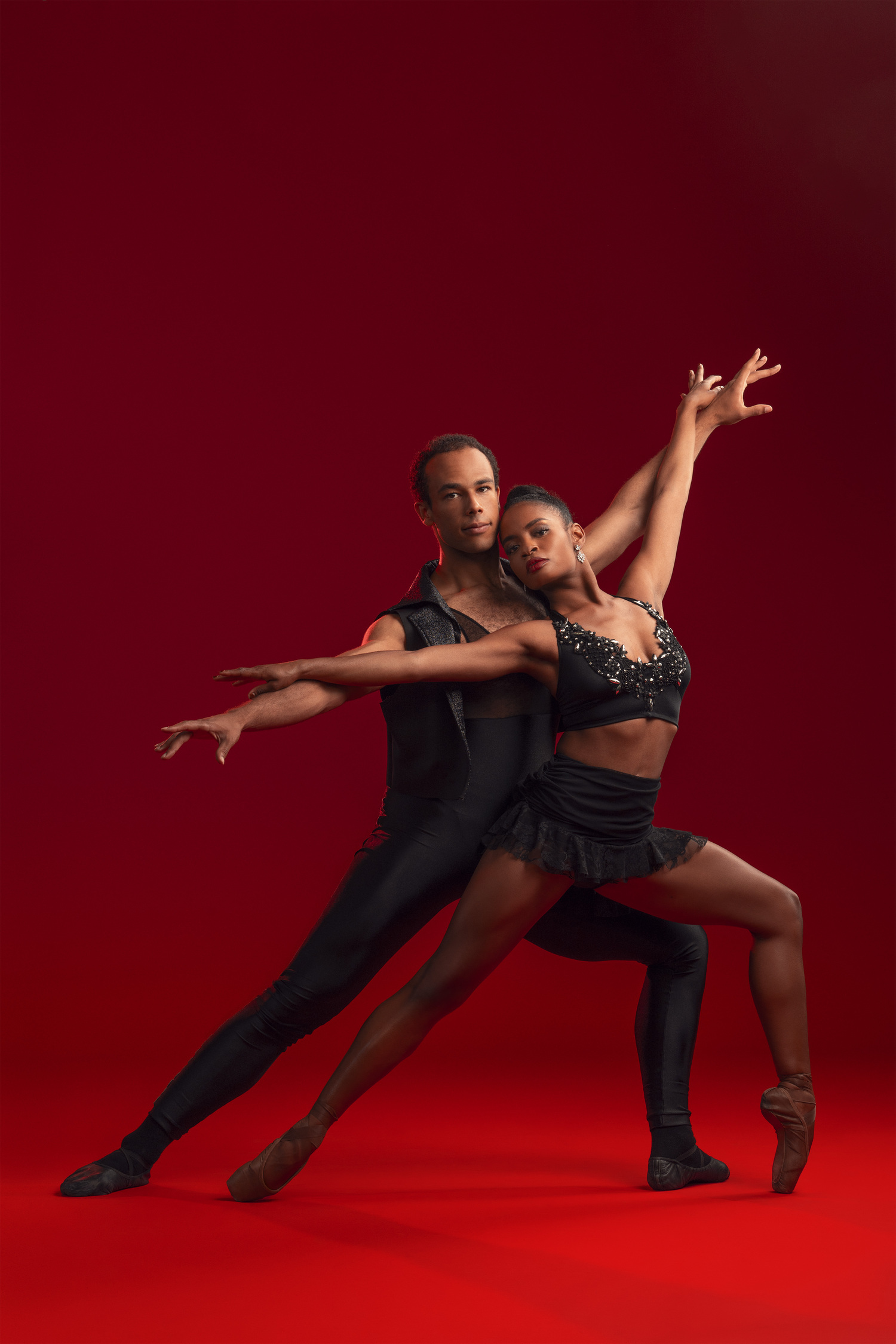 Dance Theater Harlem company dancers Kouadio Davis and Alexandra Hutchinson. NIR ARIELI