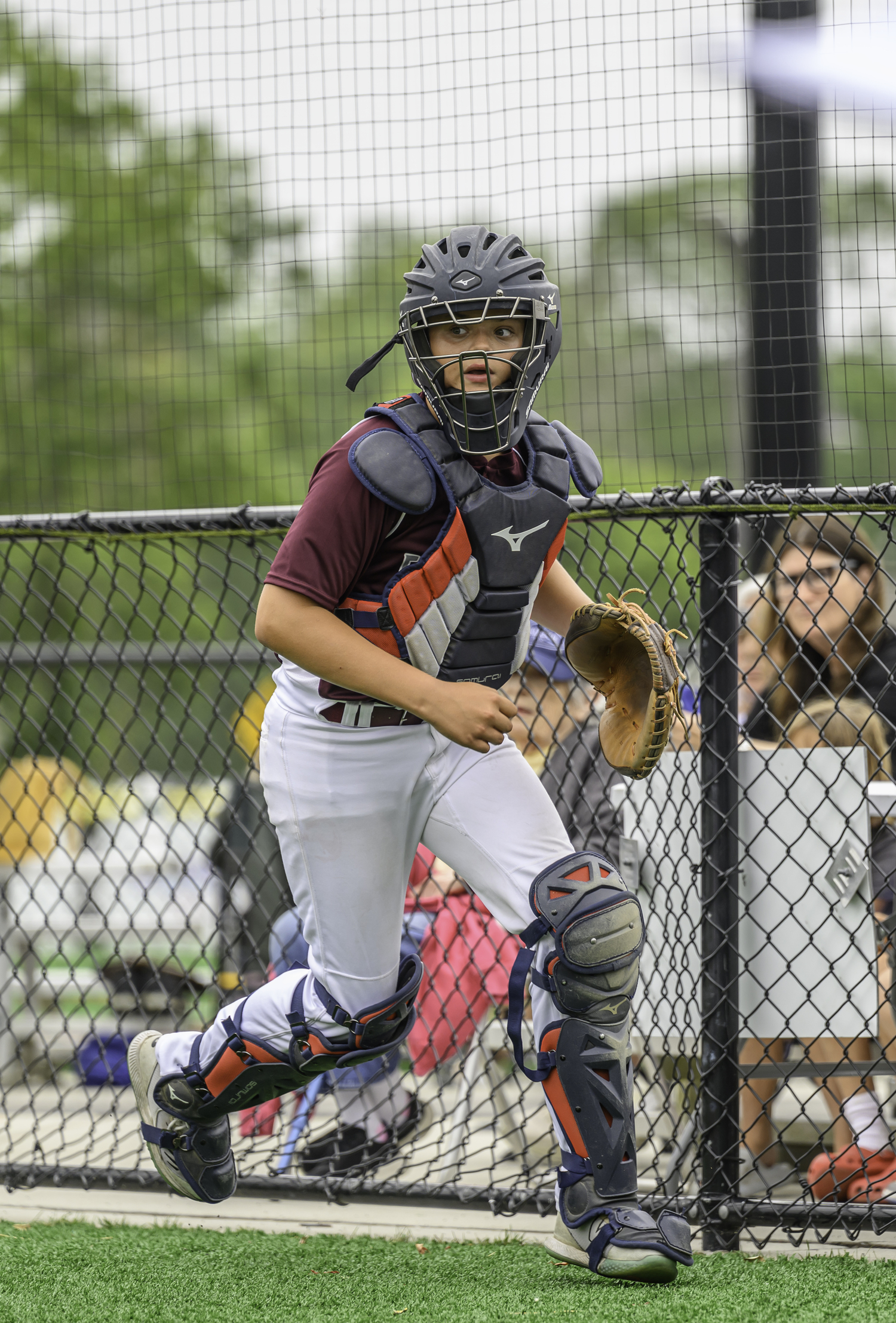 Catcher Griffin Page. MARIANNE BARNETT