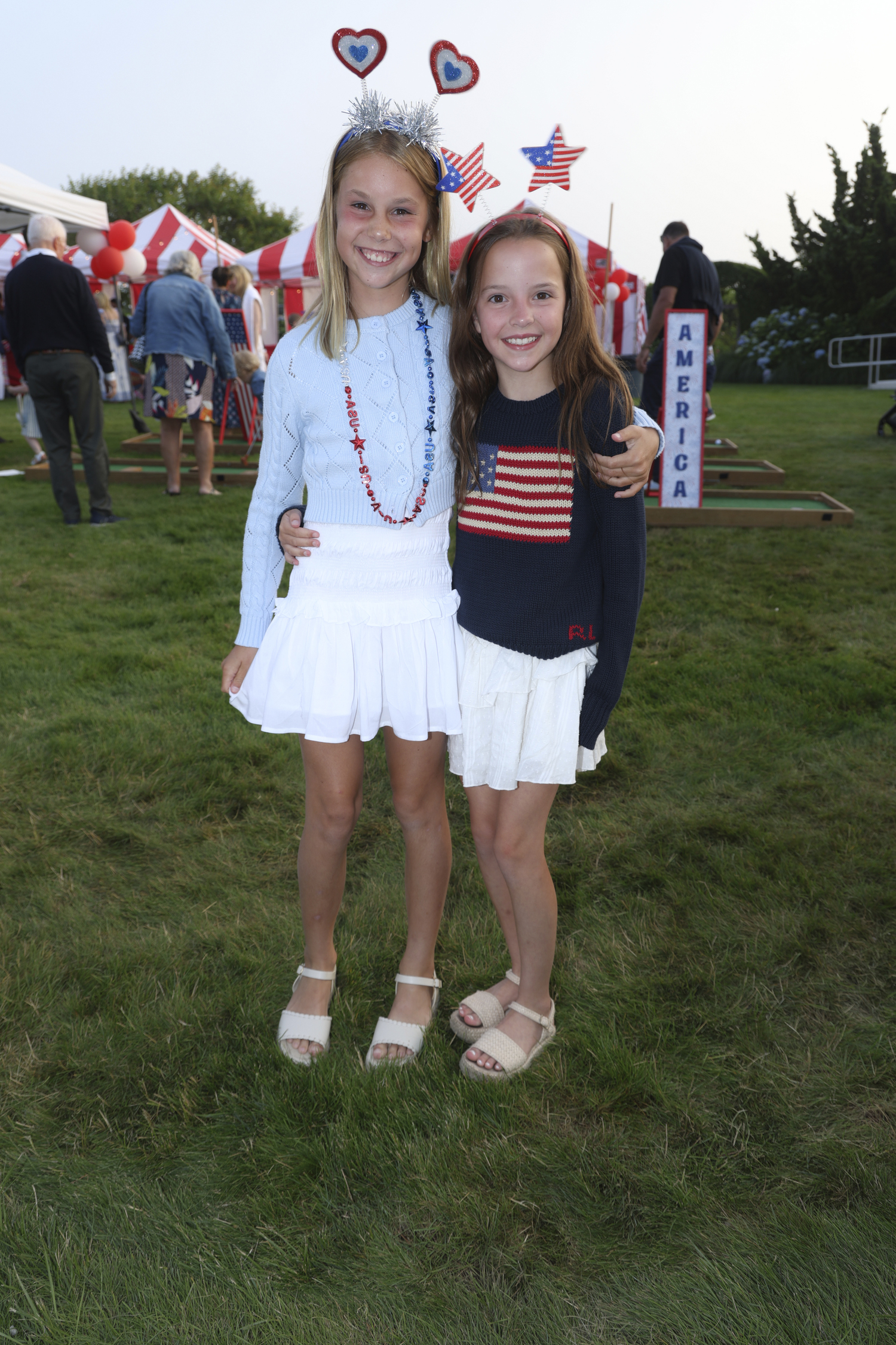 Arey Golden and Eloise Pettey at the Southampton Fresh Air Home 38th 
