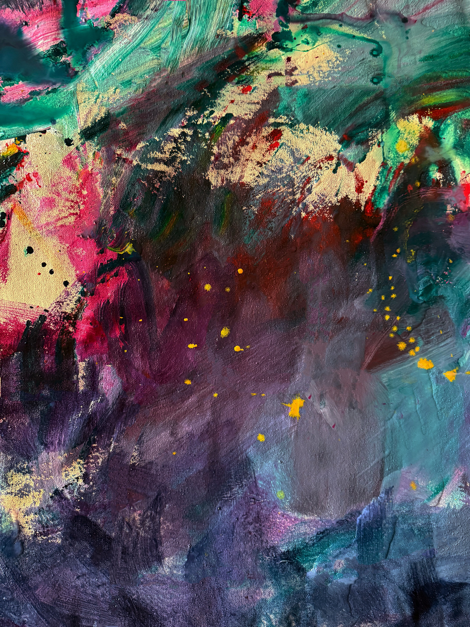 Fanyu Lin, “Water Lilies and Iliad,” will be on view as a part of a new show, “Having a Long Coarse Daunting Peak,” curated by Haim Mizrahi and on view at LTV Studios starting this weekend.