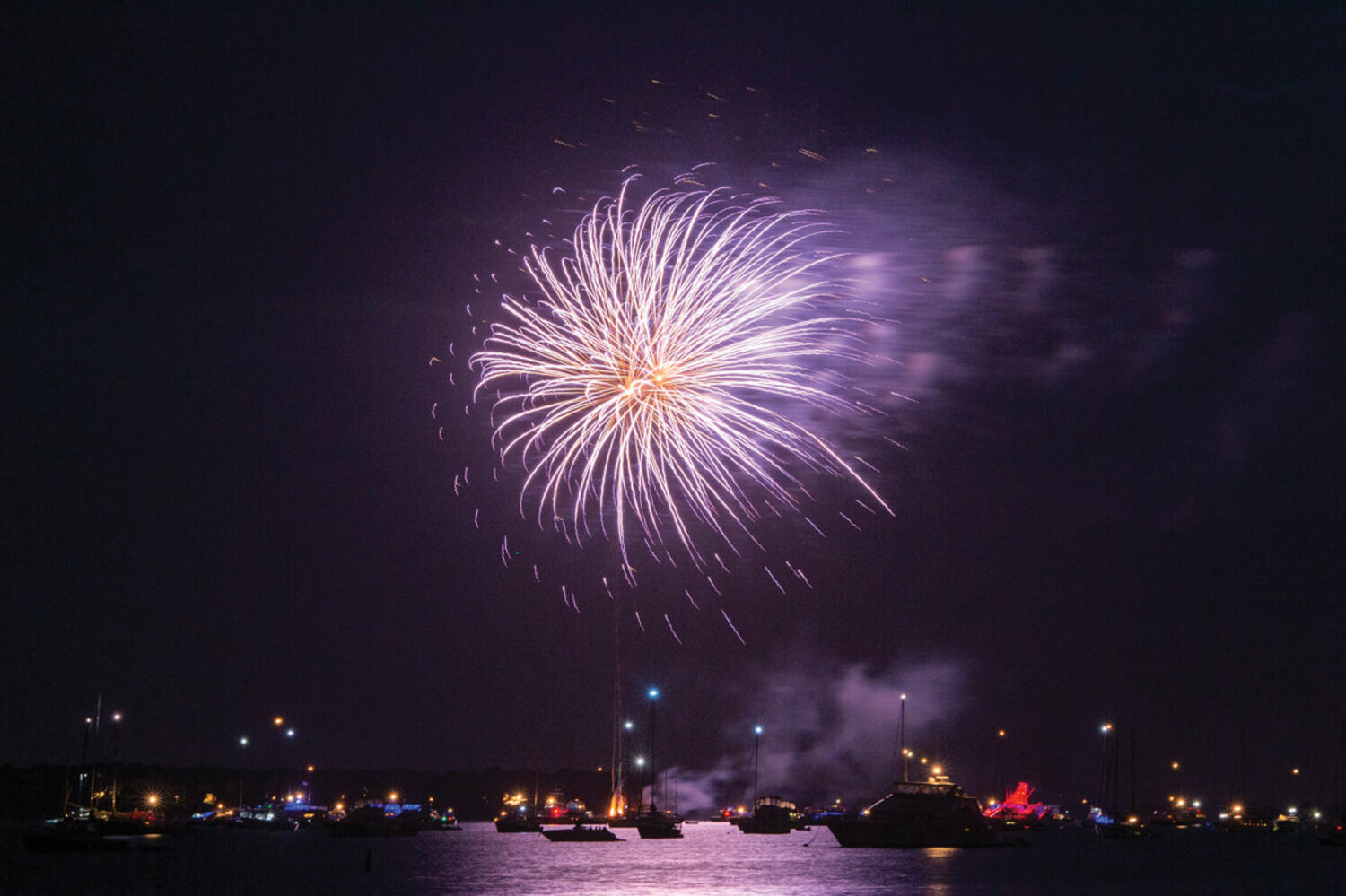 The Clamshell Foundation will host its annual Fireworks Over Three Mile Harbor on Saturday, July 12. Courtesy photo
