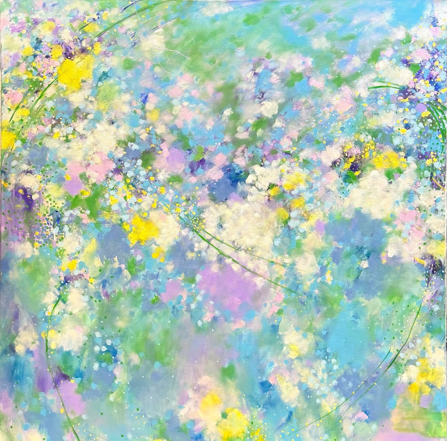 A painting by Grace Chun. COURTESY THE ARTIST