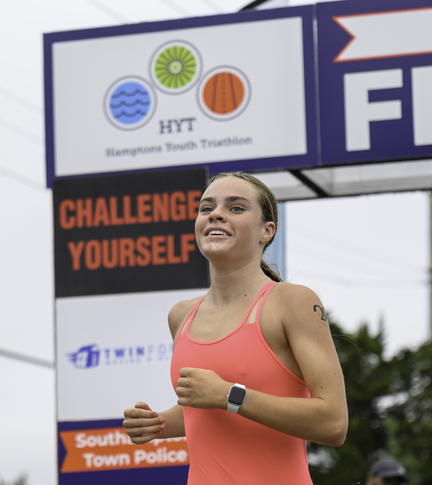 Vanessa Rizzo finished eighth overall.  MARIANNE BARNETT