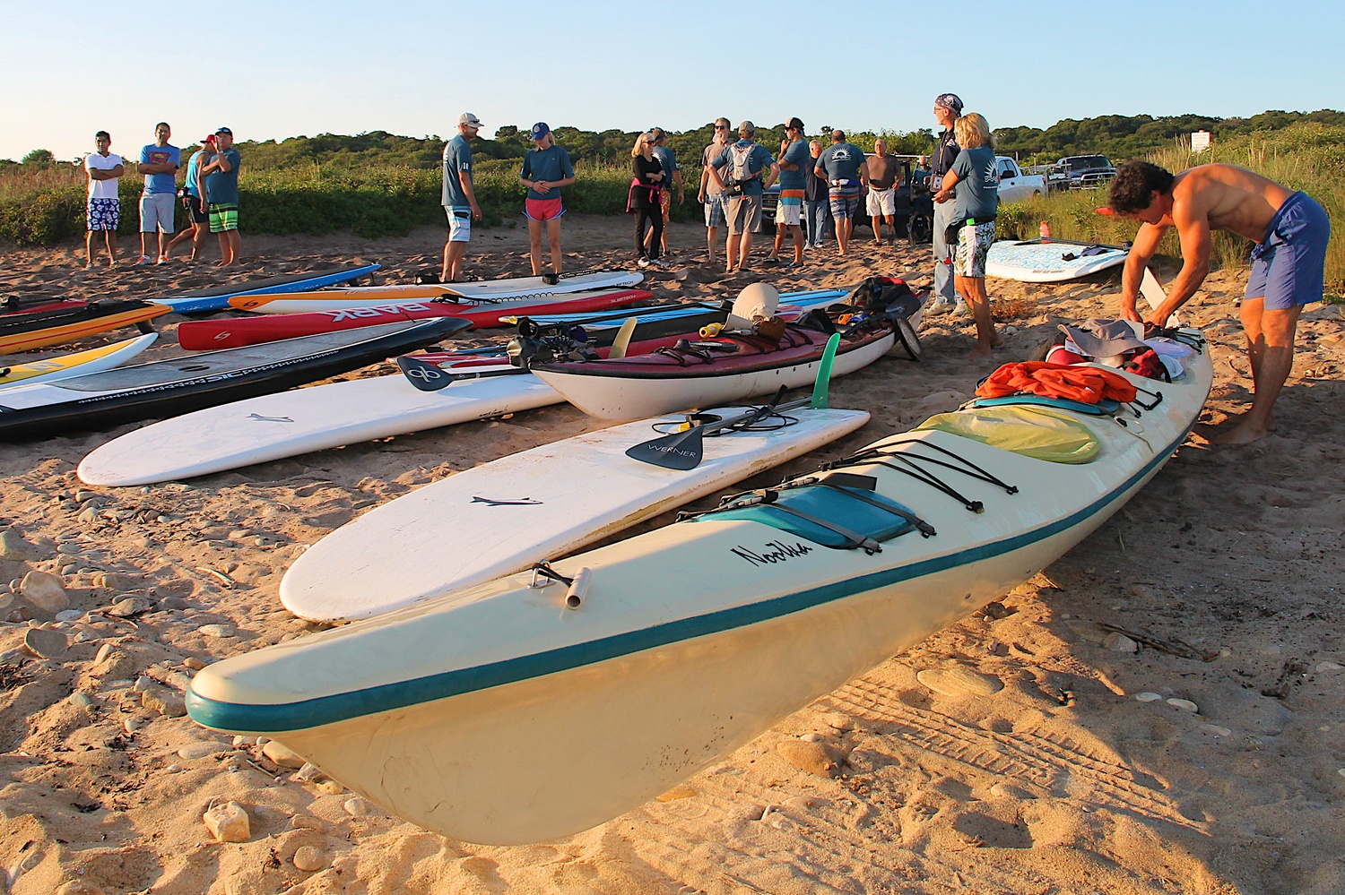 The 2015 Block Island Paddle Challenge.  KYRIL BROMLEY