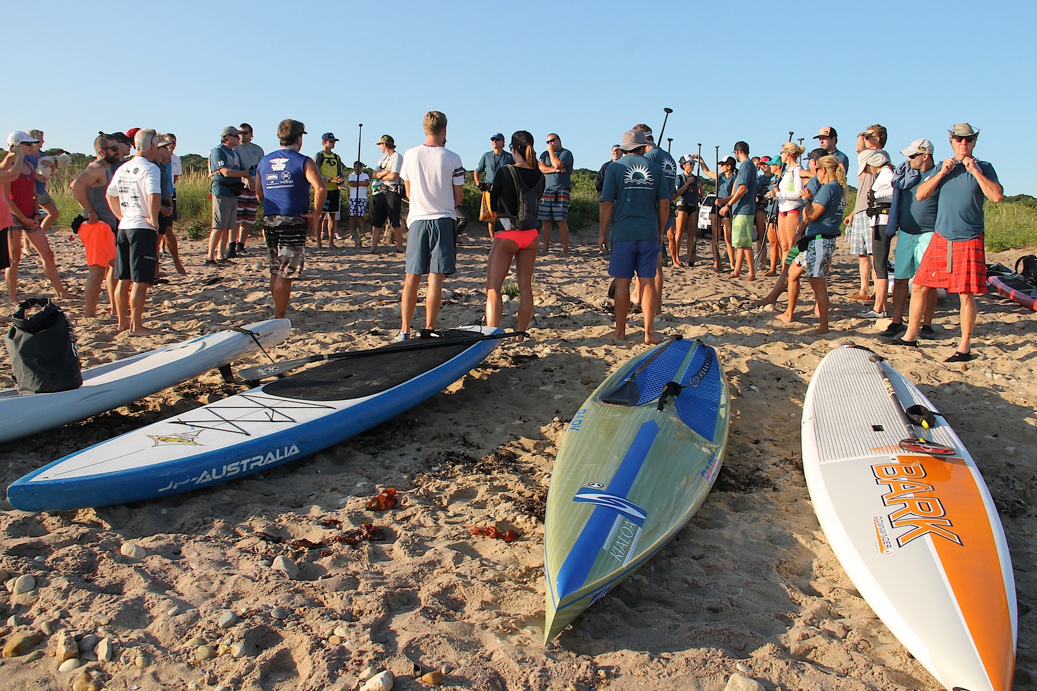 The 2015 Block Island Paddle Challenge.  KYRIL BROMLEY