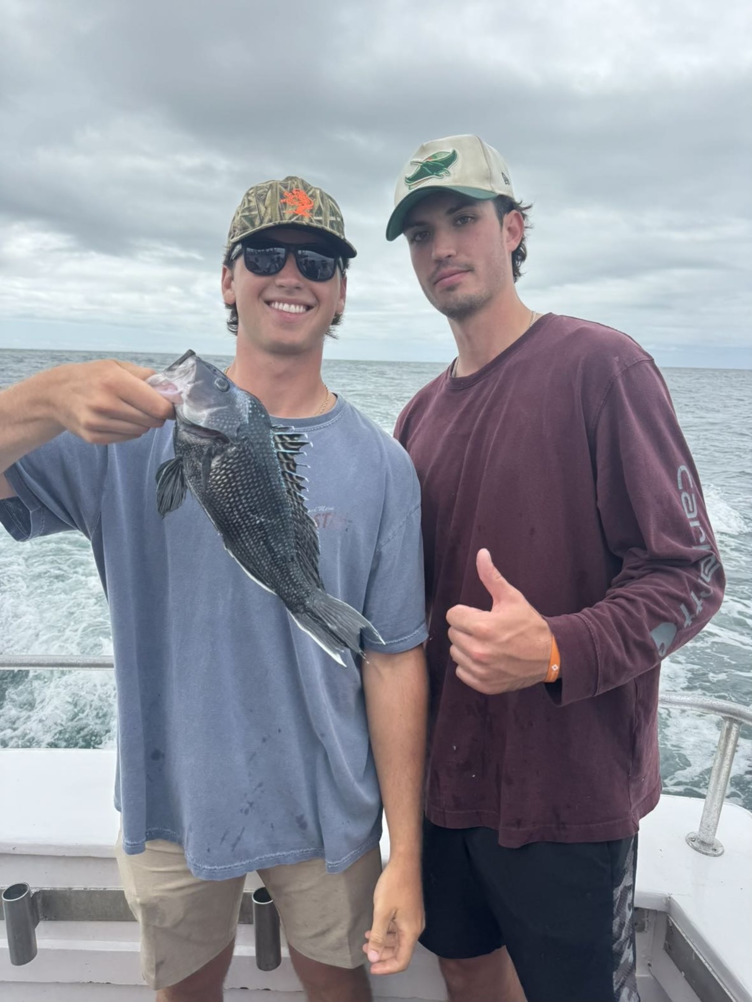 Andrew Houghton, left, and Andrew Steinhubel.  BRODY MINDER