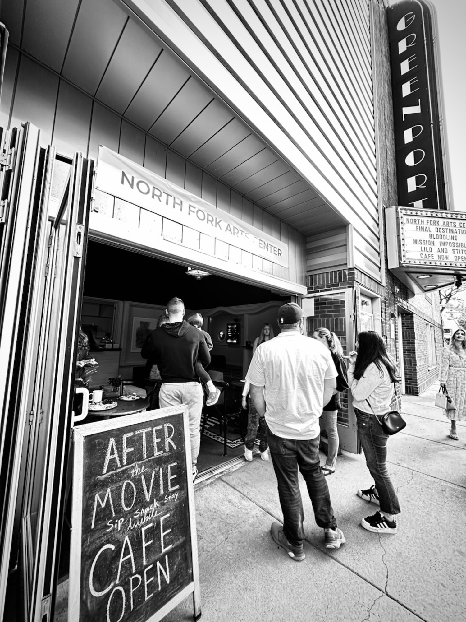 The cafe opened in June and has been a success so far, giving movie guests the opportunity to discuss film over a lite bite and a drink. Robert Lehmann photo