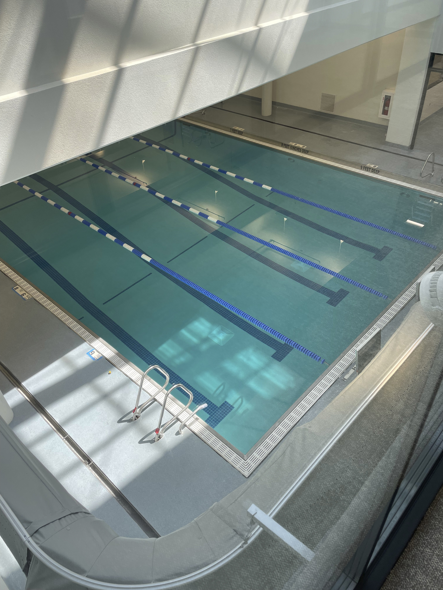 The Montauk Playhouse Community Center Foundation will hold a ceremonial ribbon-cutting on the new Aquatic Center on August 15 to unveil the nearly completed swimming pool and associated facilities.