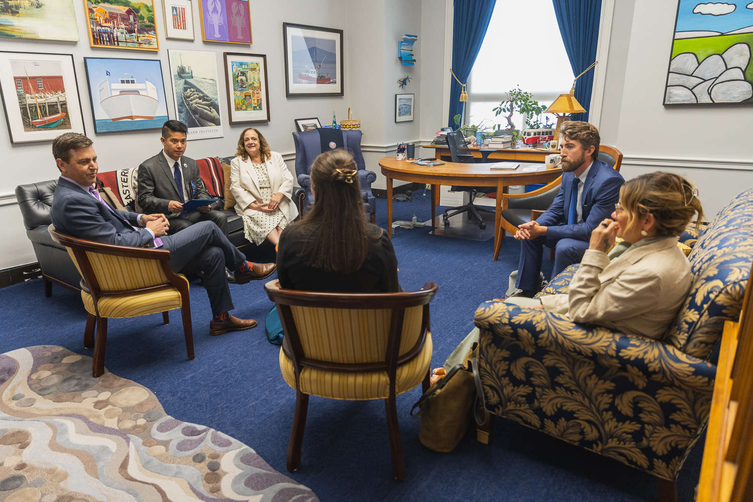 Members of the Coalition for Sustainable Aquaculture advocated for the future of ocean farming during a recent visit to Washington, D.C.