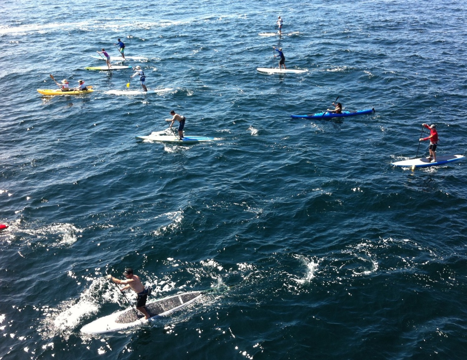 The final Block Island Paddle Challenge will be Saturday, July 19.   COURTESY FRED DOSS