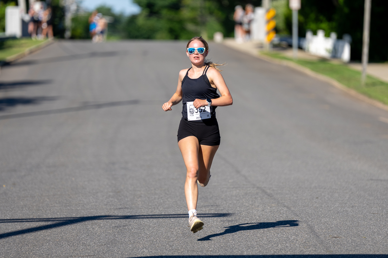 Sierra Wall of Boulder, Colorado, placed second among women.  RON ESPOSITO