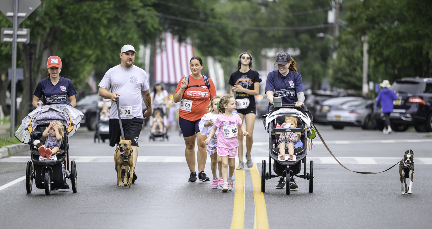The ninth annual Jordan's Run was held in Sag Harbor this past Sunday morning.  MARIANNE BARNETT