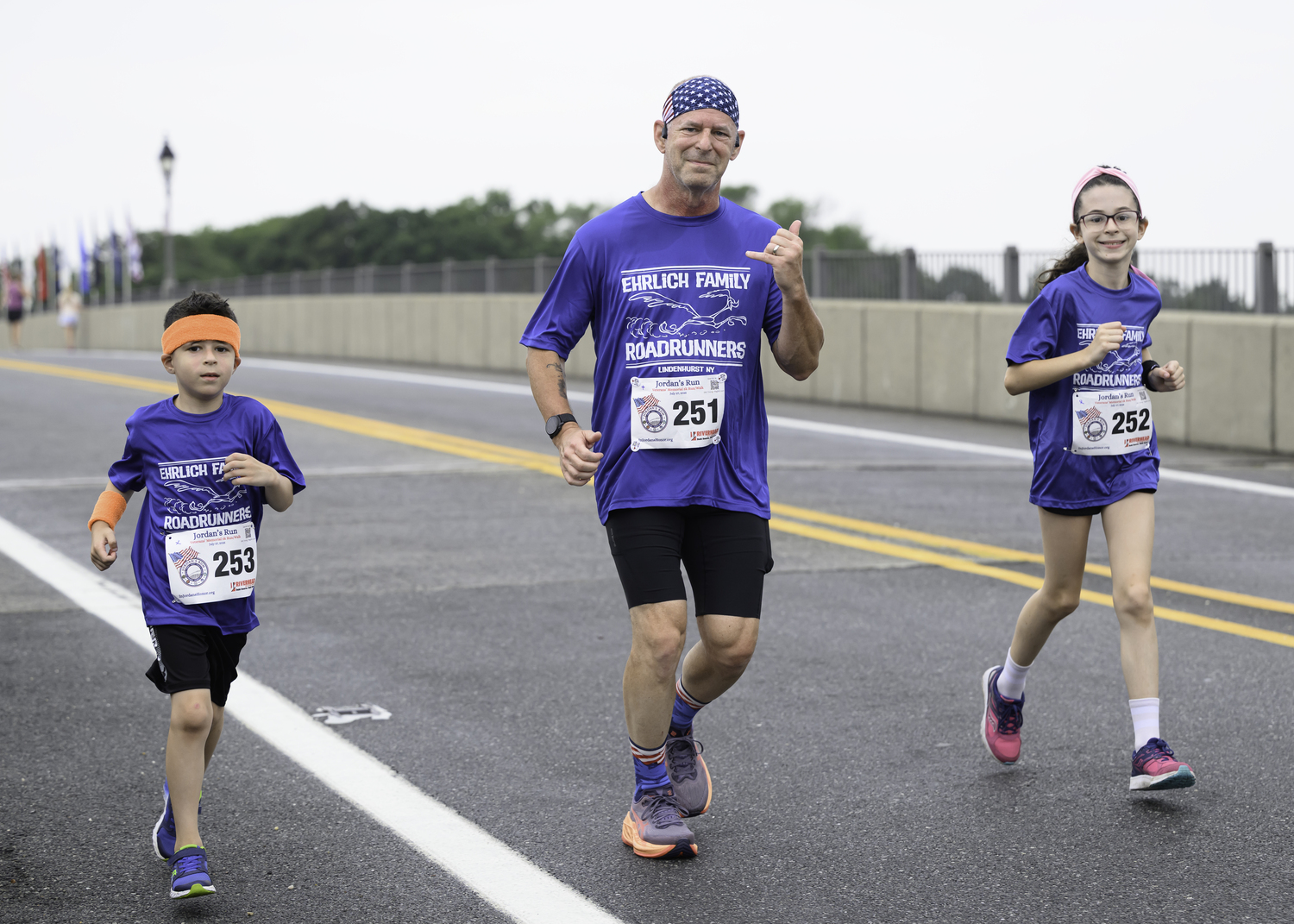 The Ehrlich Family Roadrunners.  MARIANNE BARNETT
