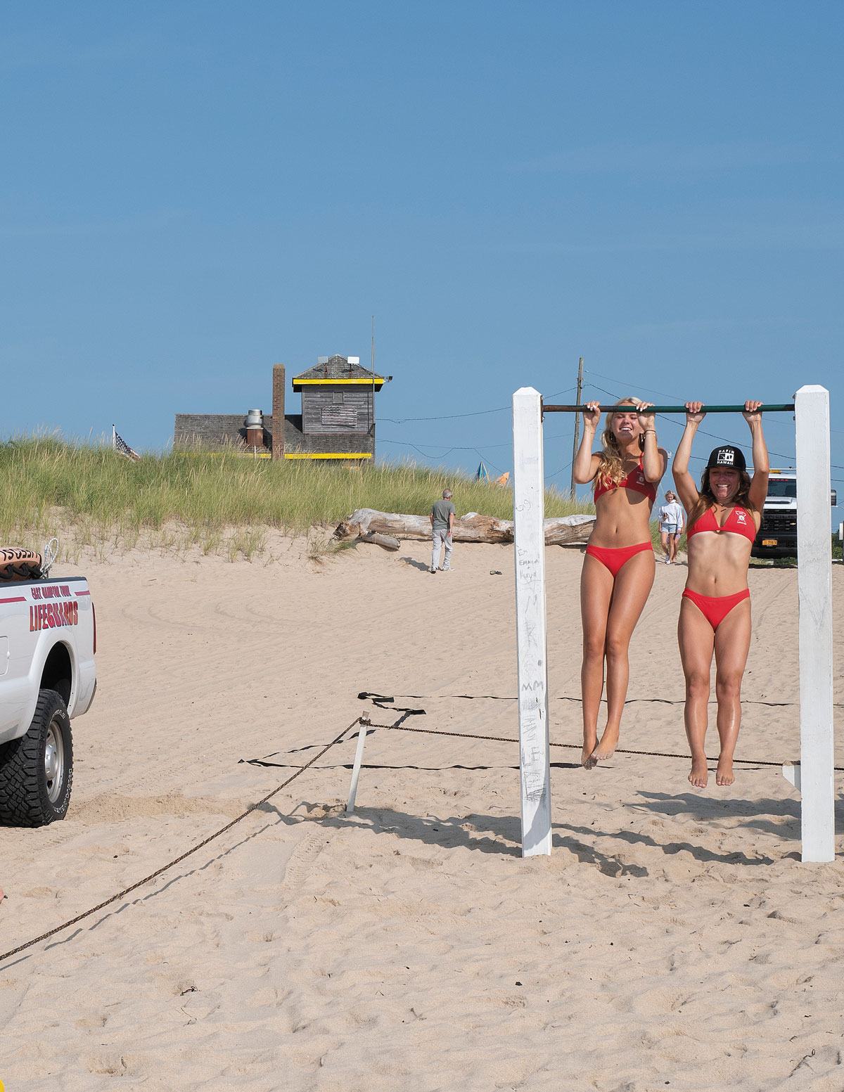 Southampton lifeguards.  LORI HAWKINS
