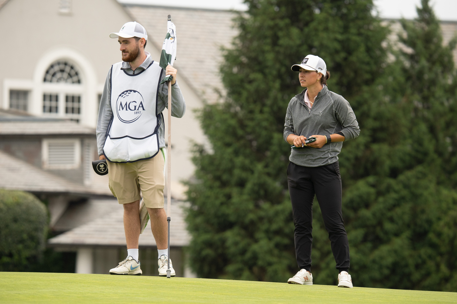 Mackenzie Tyler also played in the 23rd Women's Met Amateur Championship the same week as the Long Island Women’s Amateur Stroke Play Championship.   COURTESY MGA