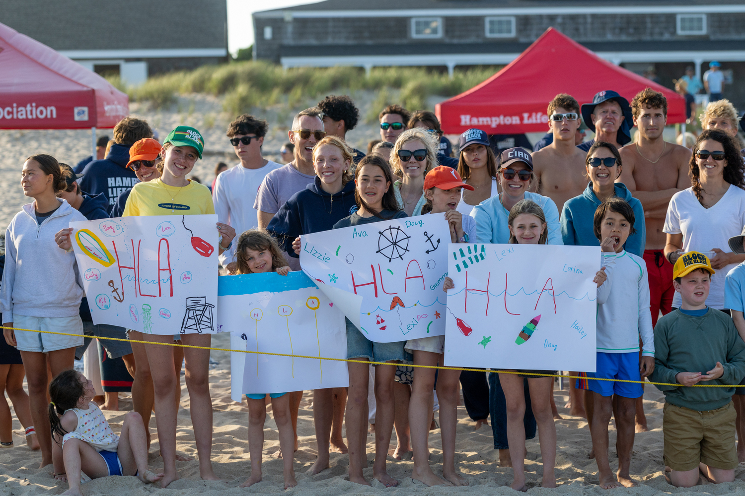 East Hampton Town held its annual lifeguard tournament at Main Beach on Thursday, July 24.  RON ESPOSITO