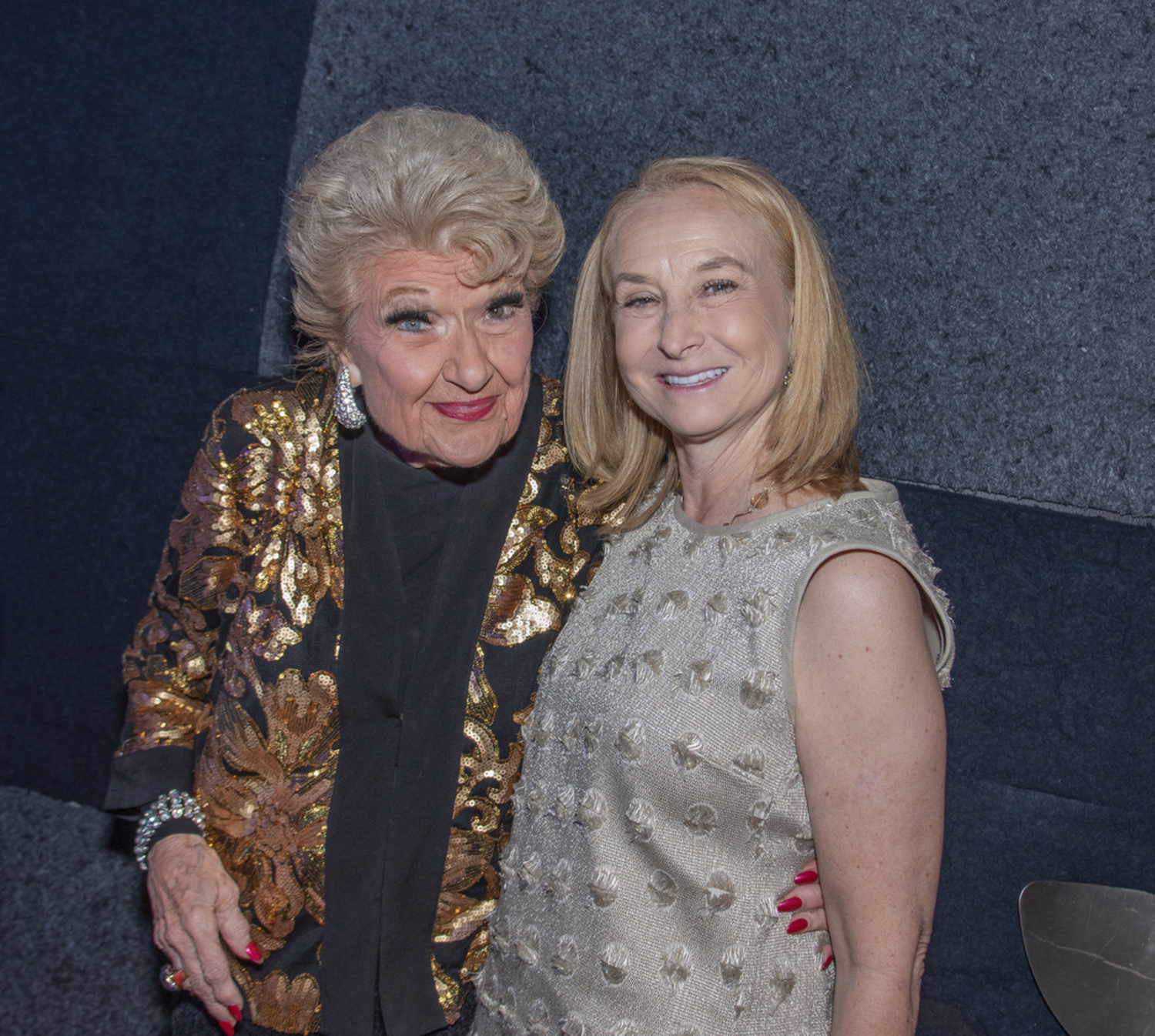Marilyn Maye and Donna Ruben at LTV Studio's Cabaret night.   GREGORY D'ELIA