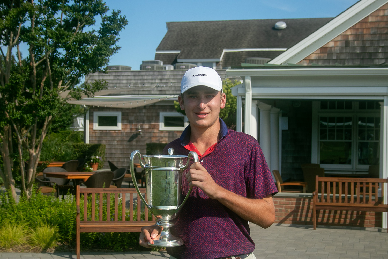 Jonathan Weinberg beat out his brother Alexander to win the 108th Met Junior Championship at Southampton Golf Club.  COURTESY MGA