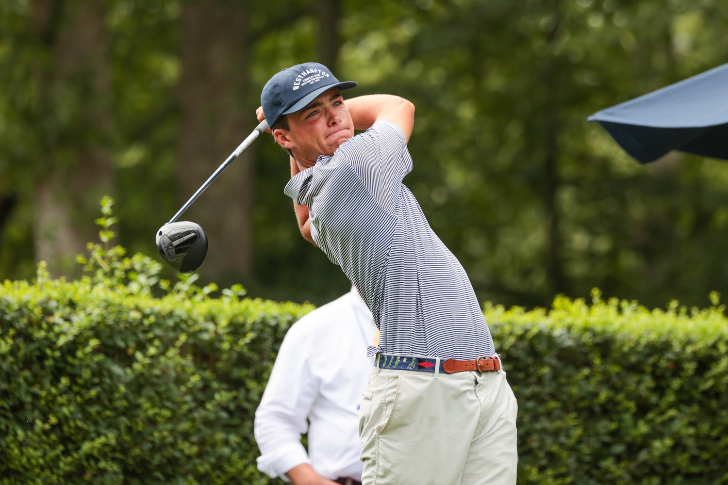 Owen Jessop was one of a handful of local golfers who competed in last week's tournament. The recent Westhampton Beach High School graduate reached the Round of 16.  COURTESY MGA