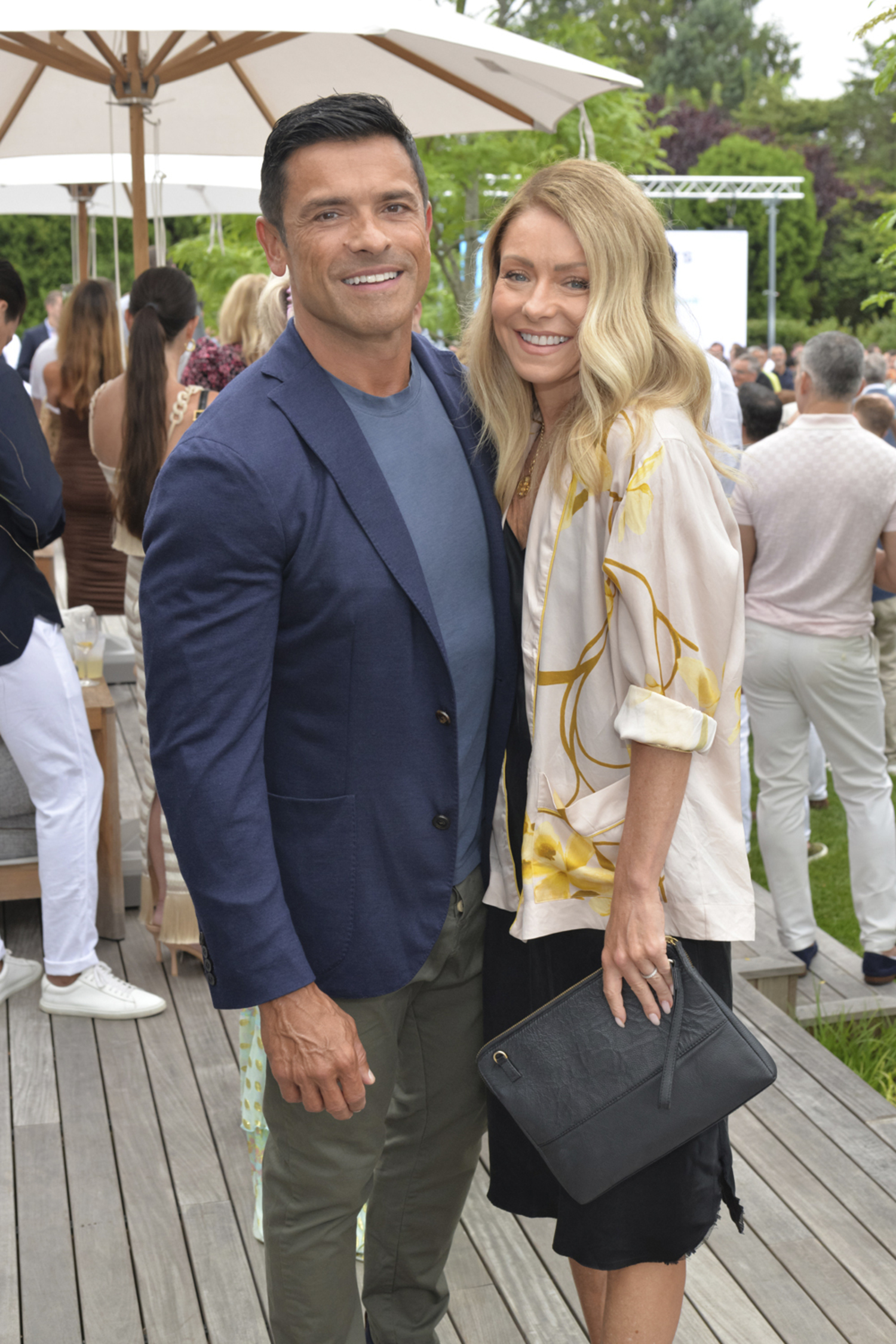 Mark Conseulos and Kelly Ripa.