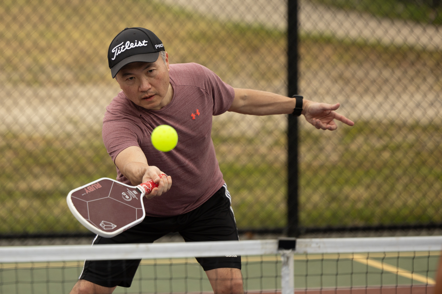 Pickleball has always been a sport for players for any age. But it's possible that trends are now seeing younger people take over the game.  RON ESPOSITO