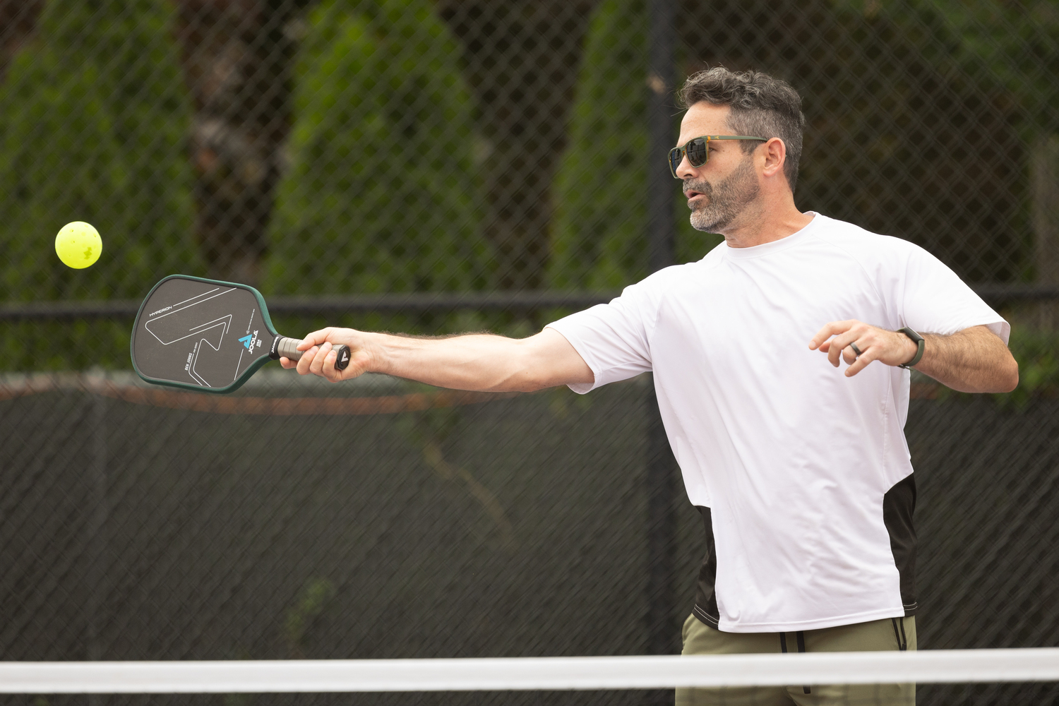 Pickleball has always been a sport for players for any age. But it's possible that trends are now seeing younger people take over the game.  RON ESPOSITO