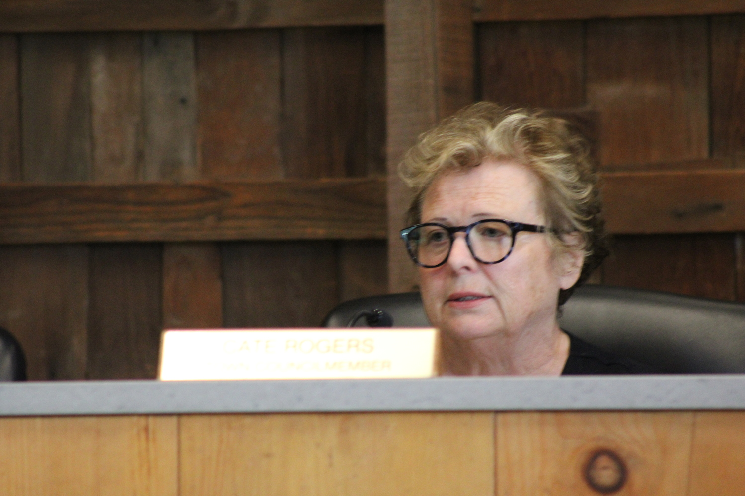 East Hampton Town Councilwoman Cate Rogers JACK MOTZ